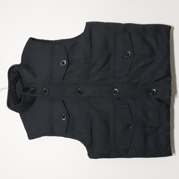 Apt. 9 Jackets Coats men M Midweight Charcoal Puffer Vest comfy retro - Picture 2 of 9